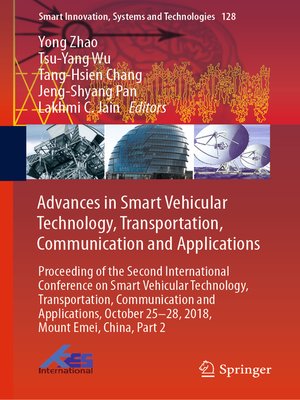 cover image of Advances in Smart Vehicular Technology, Transportation, Communication and Applications